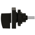 Schneider Electric Tête de Manoeuvre 45 X 45 Mm Métallisé Crosse Noire Marquage à Graver