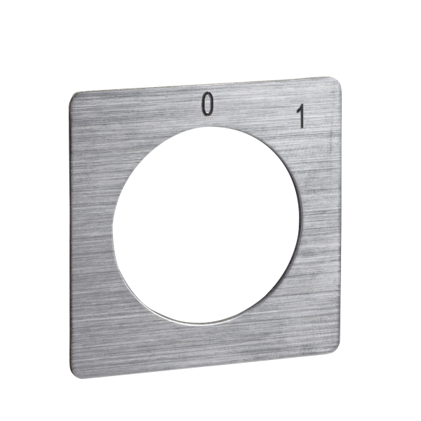 Schneider Electric Étiquette pour Commutateur à Came 0 1 45 X 45 Mm