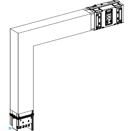 Canalis ml-coude 1000a sur mesure neutre canalis ml-coude 1000a sur mesur