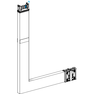 Canalis ml-coude 250a sur mesure avec co canalis ml-coude 250a sur mesure