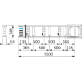 Schneider Electric Elément de distribution 1M50 400A