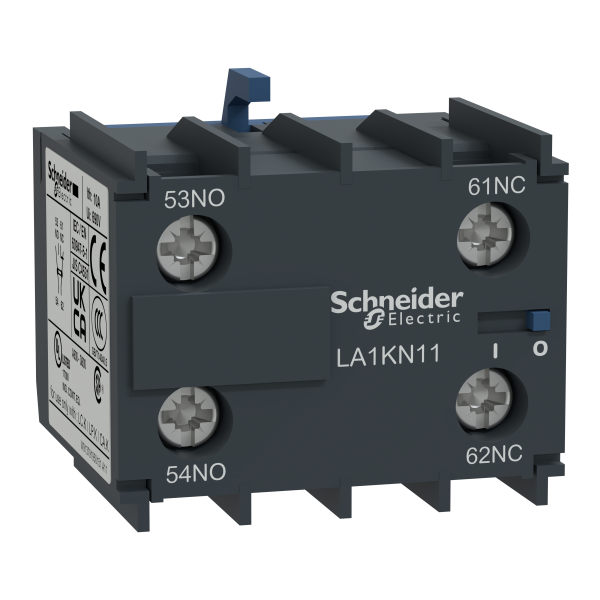 Schneider Electric Bloc de contacts auxiliaires Tesys 1 F Plus 1 O Bornes à Visétriers