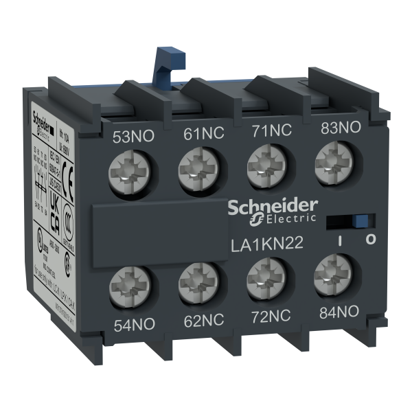 Schneider Electric Bloc de contacts auxiliaires Tesys 3 F Plus 1 O Bornes à Visétriers