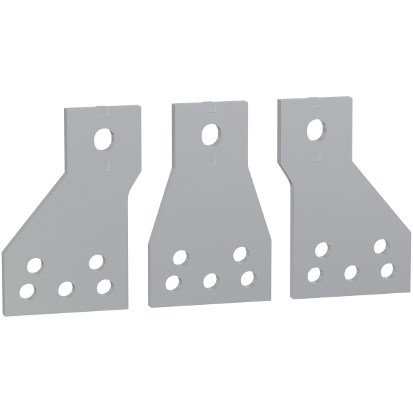Kit d'écarteurs 3 pôles pour tesys g630-800 connexion 80 mm