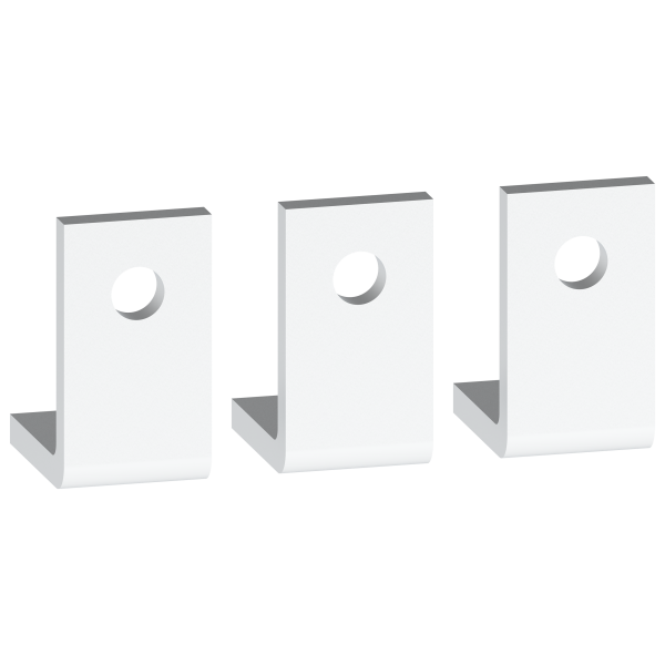 Rallonges arrière à angle droit pour tesys g265-500 3 pôles
