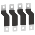 Barre de raccordement flexible pour connexion lc1g et ns  4p g115-225