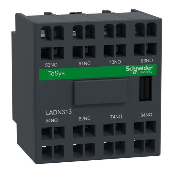 Schneider Electric Bloc de contacts auxiliaires Tesys 3 F Plus 1 O Bornes à Ressort