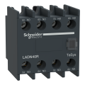 Tesys d - bloc contacts aux frontaux - 4f - bornes vis-étriers - 17v/1ma