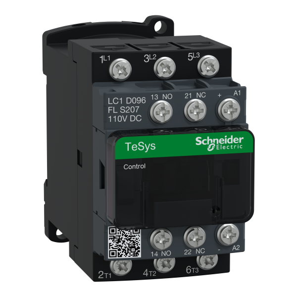CONTACTEUR TESYS LC1D 3P AC3 440V 9 A BOBINE 110 VCC