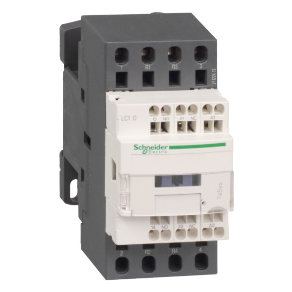 Schneider Electric Contacteur Tesys Lc1D 4P (2F Plus 2O) Ac1 440V 25 A Bobine 400 V Ca
