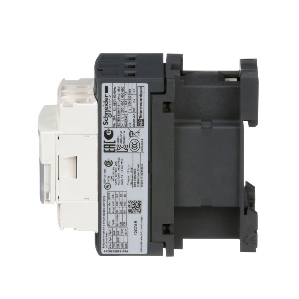 Schneider Electric Contacteur Cont 12A 1F Plus 1O 120V 50-60