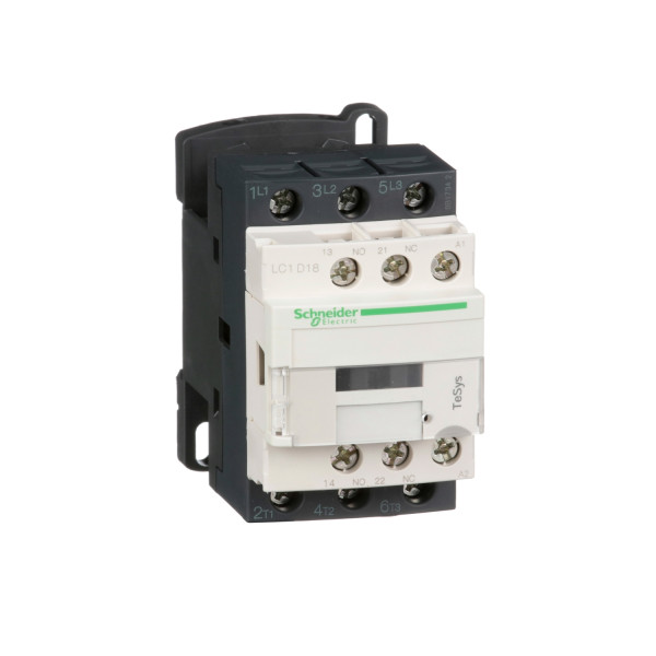 Schneider Electric Contacteur Cont 18A 1F Plus 1O 480V 50 60