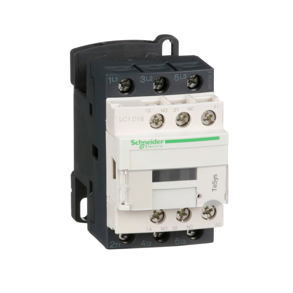 Schneider Electric Contacteur Cont 18A 1F Plus 1O 480V 50 60