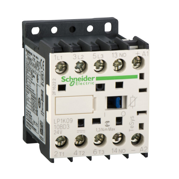 CONTACTEUR TESYS LC1D 3P AC3 440V 25 A BOBINE 24 V CC