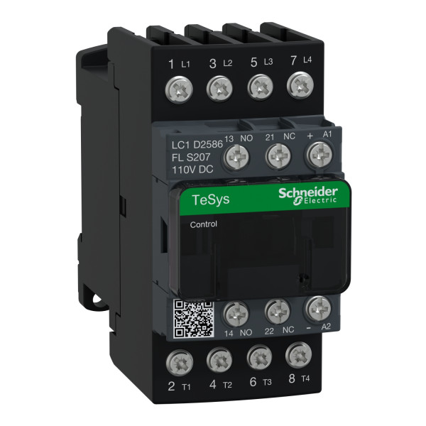 CONTACTEUR TESYS LC1D 4P  2F PLUS 2O  AC1 440V 40 A BOBINE 110 V CC