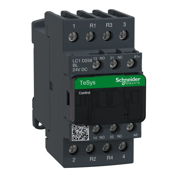Schneider Electric Contacteur Tesys Lc1D 4P (2F Plus 2O) Ac1 440V 40 A Bobine 24 V Cc