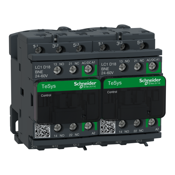 Tesys d - contacteur inverseur - 3p(3 no) - ac3 -