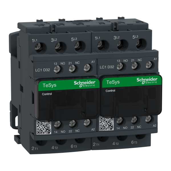 Schneider Electric Contacteur Inverseur Tesys Lc2D 3P Ac3 440V 32 A Bobine 400 V Ca