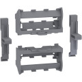 Kit supports borniers Schneider Resi9 pour coffrets Resi9 24 et Pragma ou tout rail Din