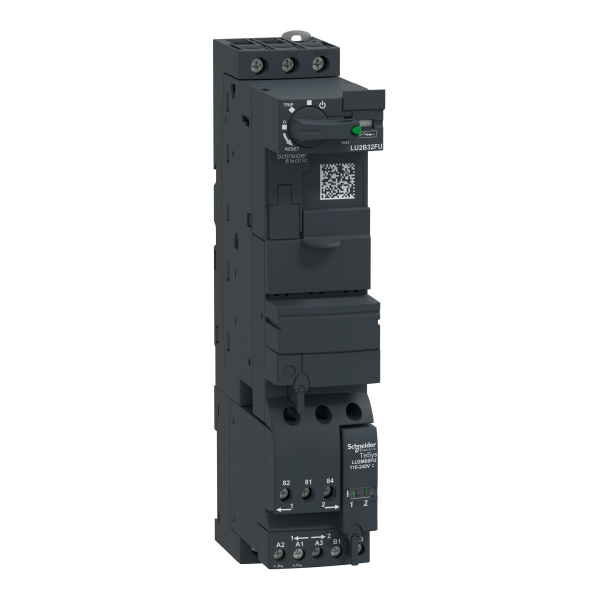 base puissance 32 A contrôle 110 à 220 V CC bornes à visétriers