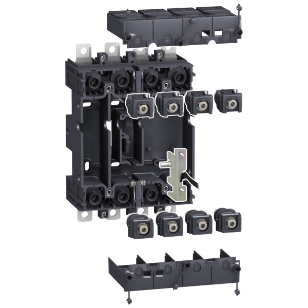 KIT COMPACT DEBROCHABLE 4P SUR SOCLE  ACCESSOIRE DISJONCTEUR NSX100 250