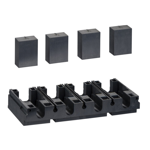 1 ADAPTATEUR RACCORDEMENTS SUR SOCLE 4P  ACCESSOIRE DISJONCTEUR NSX100 250