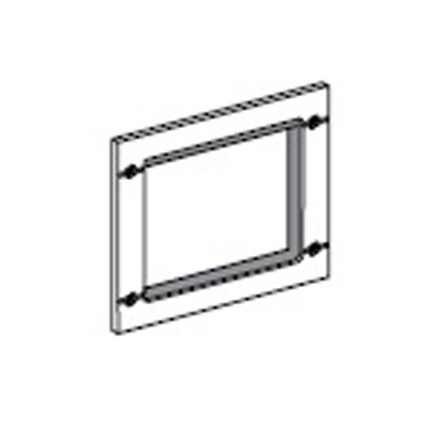 CADRE DE PORTE IP40 TOUTES COMMANDES  ACCESSOIRE DISJONCTEUR NSX100 250