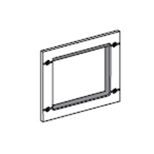 CADRE DE PORTE IP40 TOUTES COMMANDES  ACCESSOIRE DISJONCTEUR NSX100 250