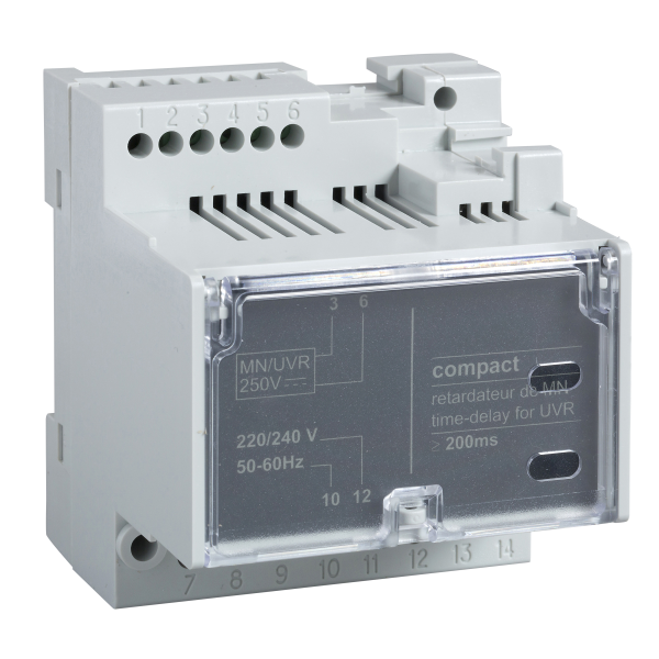 TEMPORISATEUR MN 220-240V CA 50/60HZ  ACCESSOIRE DISJONCTEUR NS80-NSX630