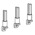 3 COSSES ALU 150MM*2 SEP PHASES  ACCESSOIRE DISJONCTEUR NSX100-250 INV/INS