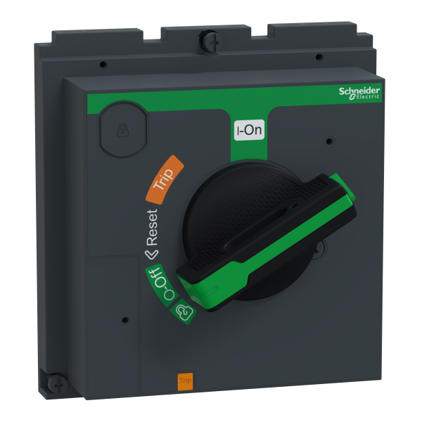 Compact nsx - commande rotative directe - standard - poignée noire pour nsx630