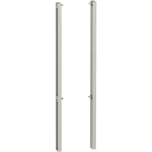 PROFIL LATERAL POUR MONTAGE A TRAVERS PORTE X2