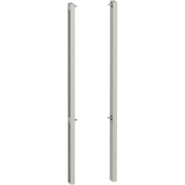 PROFIL LATERAL POUR MONTAGE A TRAVERS PORTE X2