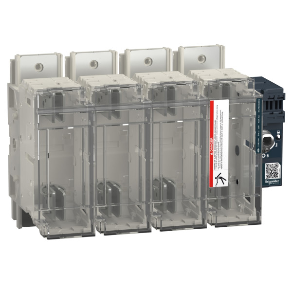 Fupact gs - interrupteur sectionneur fusible - 400a - 4p - din 0/1/2 - f&r ctrl