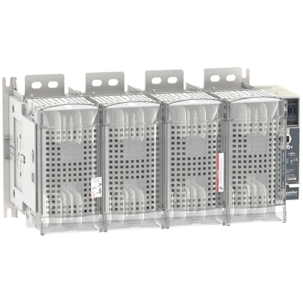 Fupact gs - interrupteur sectionneur fusible - 1250a - 4p - din 4 - f&r ctrl