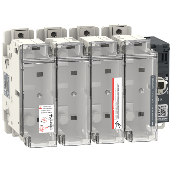 Fupact gs - interrupteur sectionneur fusible - 160a - 4p - bs a2/4 - f&r ctrl