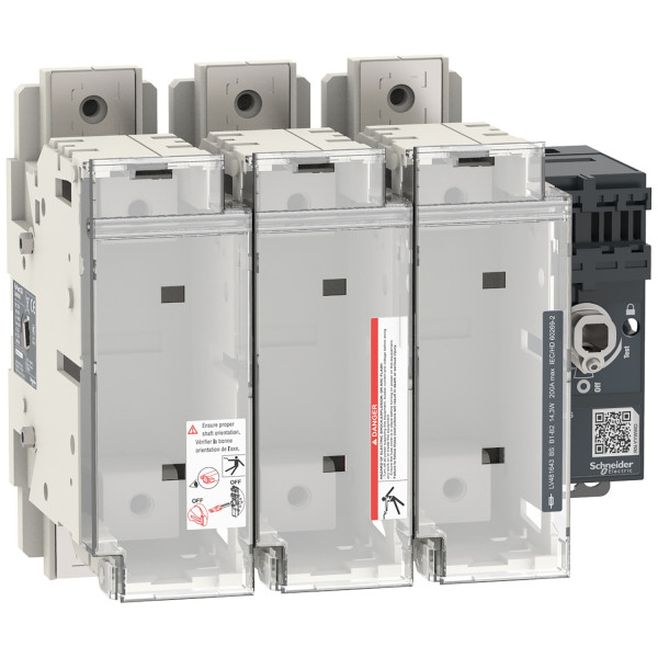 Fupact gs - interrupteur sectionneur fusible - 200a - 3p - bs b1/3 - f&r ctrl