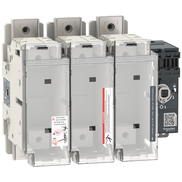 Fupact gs - interrupteur sectionneur fusible - 200a - 3p - bs b1/3 - f&r ctrl