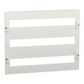 Prismaset g active - plastron modul. découpé-8m-3 rangées axe 150-l600-ral9003