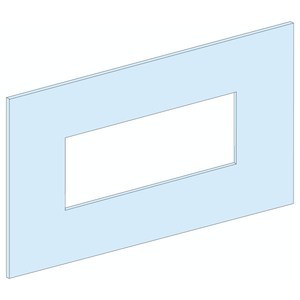 Prismaset g active - plastron inv. monobloc ins250-5m-l600-fixe-ral9003