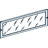 Prismaset g active - plastron transparent-6m-l600