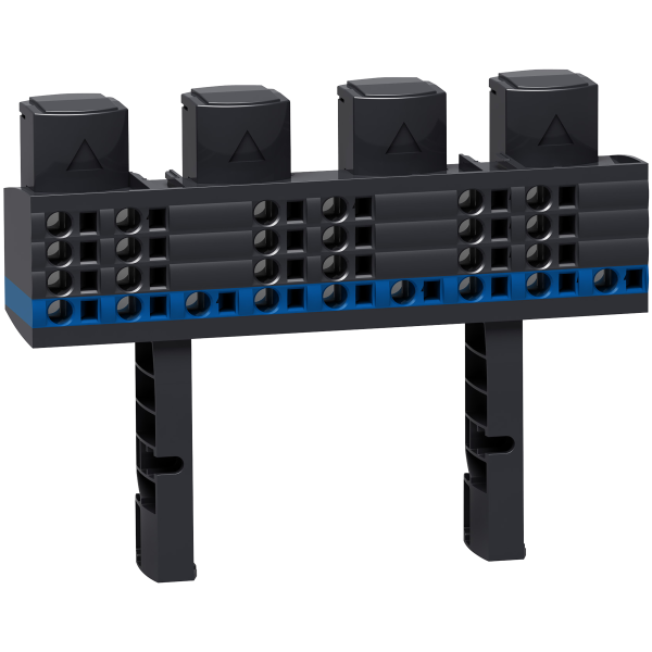 Linergy fm - répartiteur 1/2 rangée - 4p 160a - (multiclip)