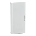 Porte transparente Schneider Prismaset G 24 modules ral9003