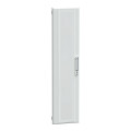 Porte transparente Schneider Prismaset G pour gaine extension 24m l300 RAL9003