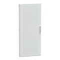 Prismaset g active - porte transparente - coffret-ext.-armoire 27m-l600-ral9003