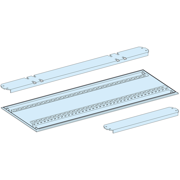 Prismaset g active - fond coffret extension l600 - ip55 - 27m - ral9003
