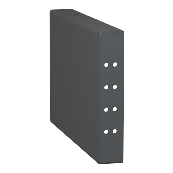 Prismaset g active - gousset de socle latéral - ip55 - h=150mm - ral7016