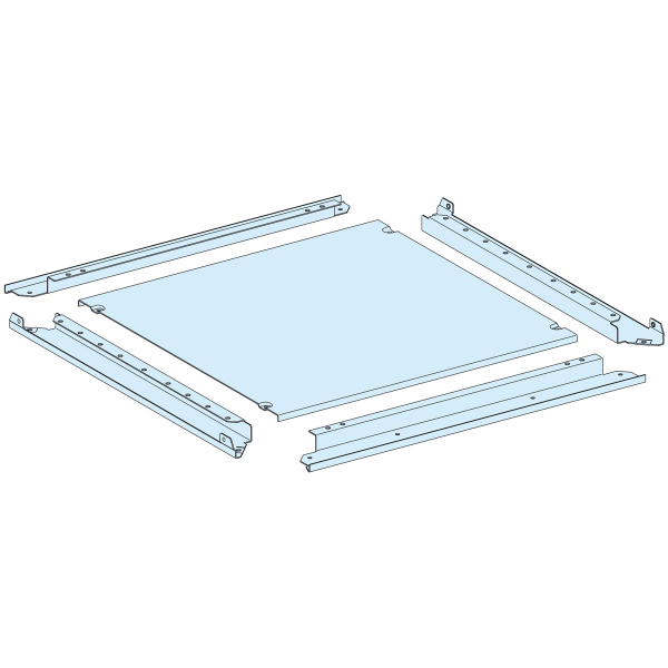 Prismaset p active - plaque passe-câbles pleine ip55 - l650 p400