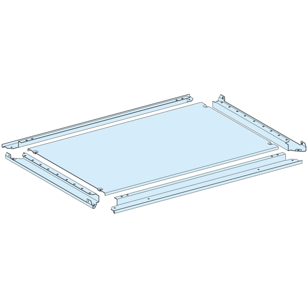 Prismaset p active - plaque passe-câbles pleine ip55 - l400 p600