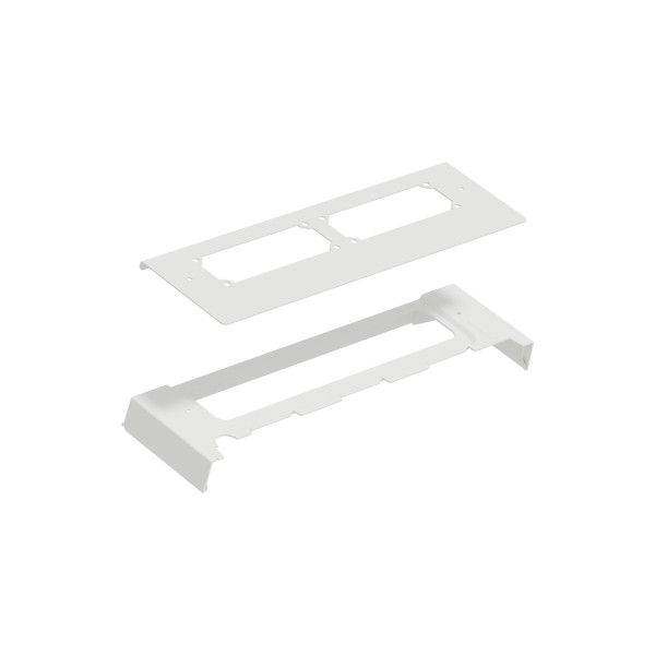 Prismaset g active - plaque passe-câble découpée sur toit bandeau vert - l600